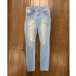 Life in progress distressed jeans